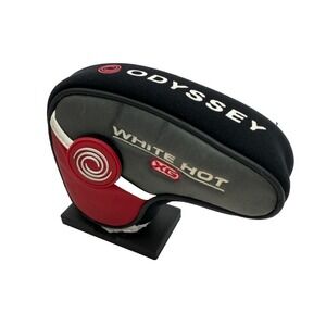 Odyssey White Hot XG Blade Putter Headcover | Gray, Red, & Black Golf Club Cover
